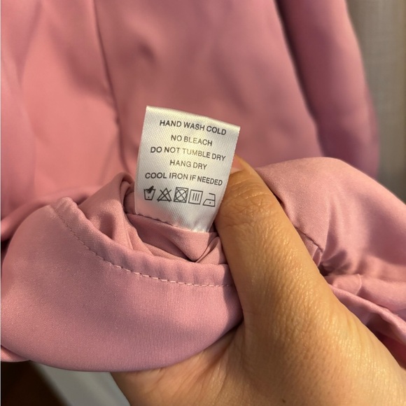 Superdown | Pink Backless Slip Dress - Picture 8 of 8